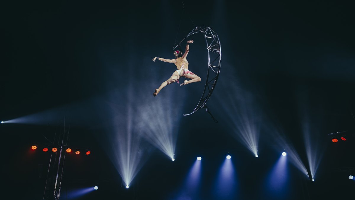 Show en el Circo Berlín. Fermín Roldán