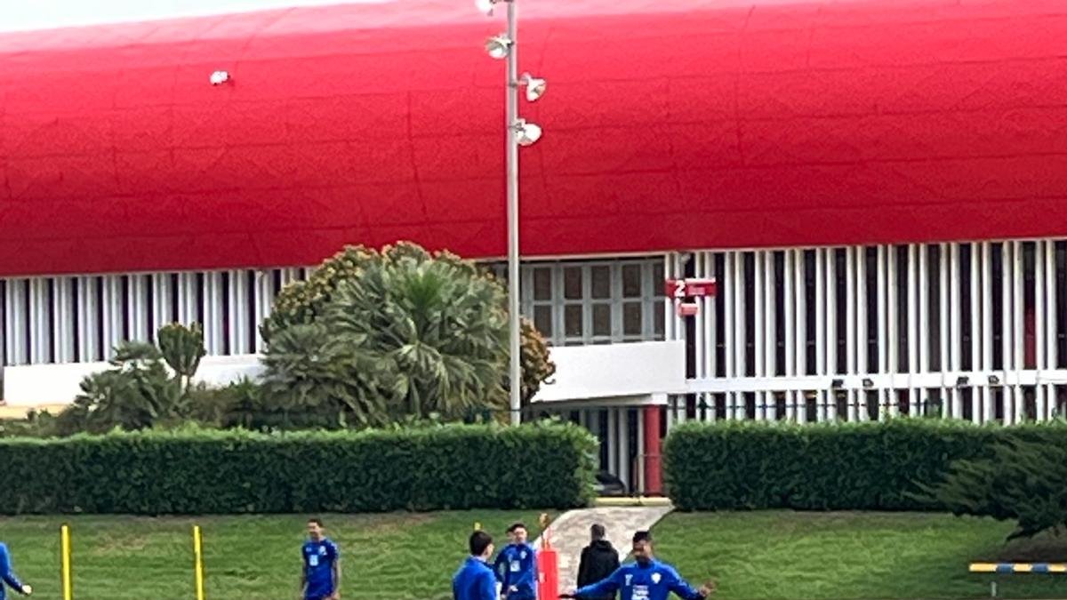 Viera, Embarba y Leo Baptistao, el tridente de Mel