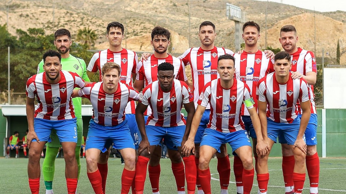 El once del Poli Almería que se midió al Arenas de Armilla.