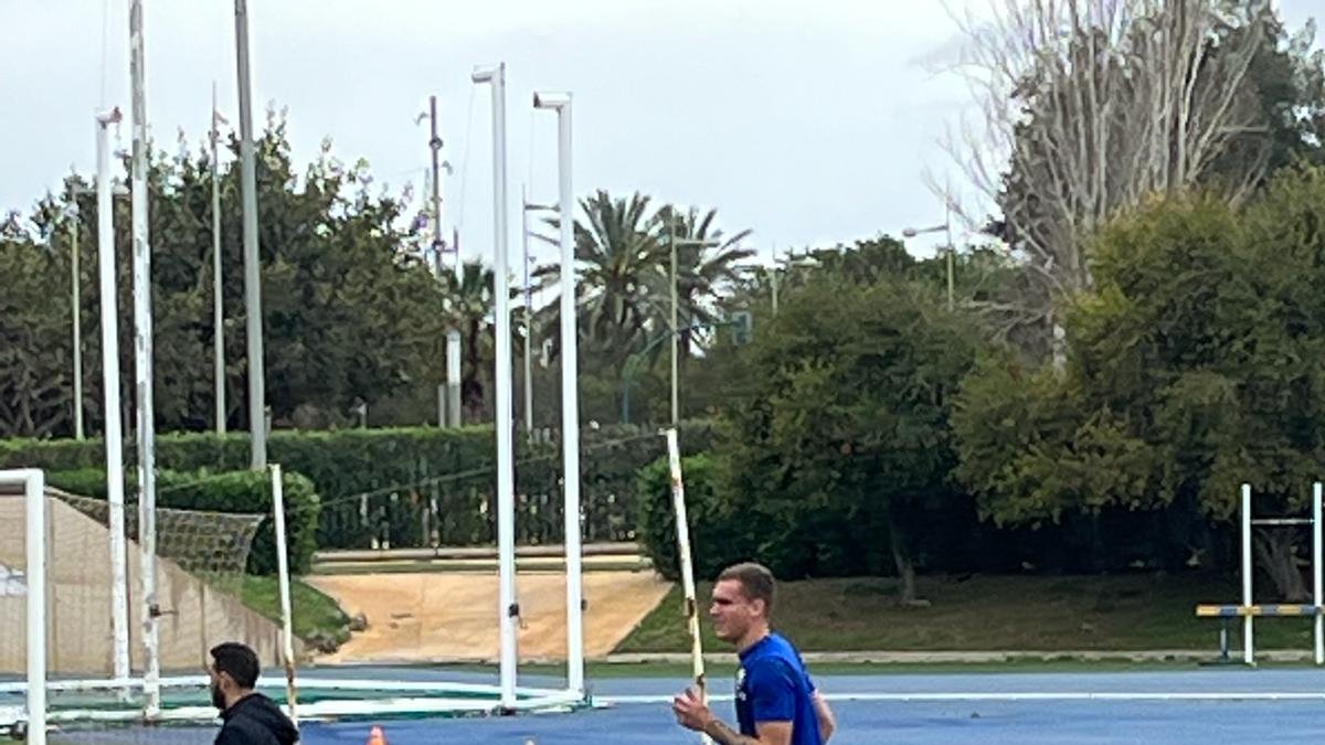 Milovanovic se haya entrenando al margen
