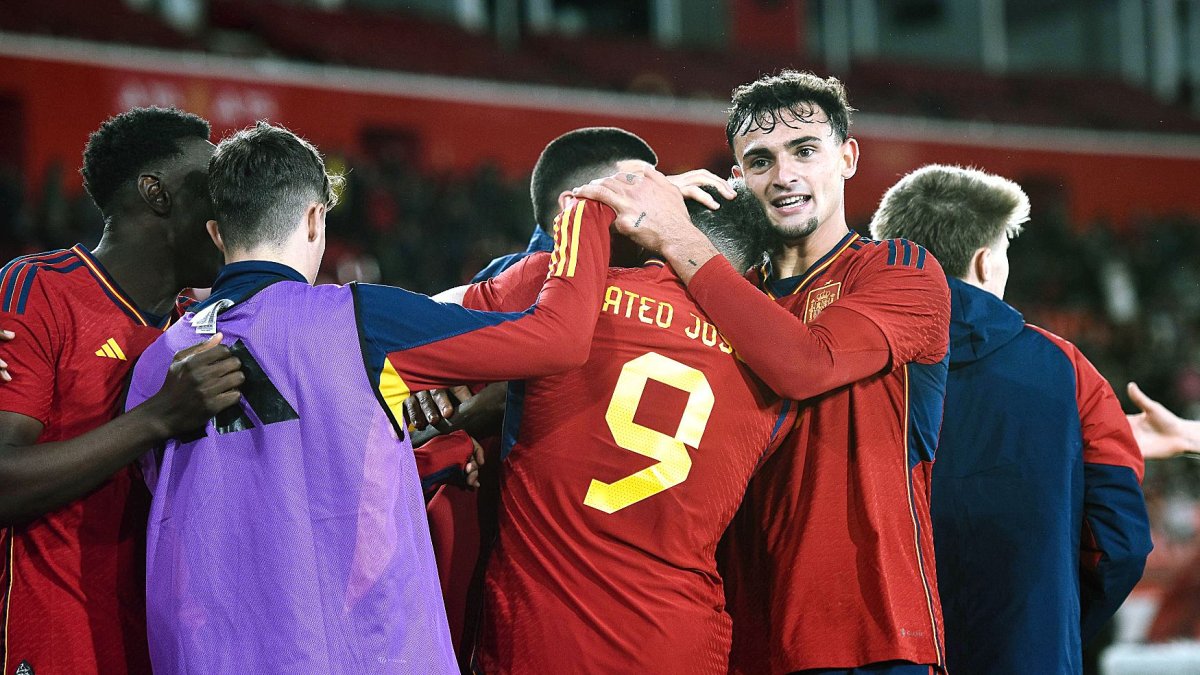 La celebración del combinado español con Marc Pubill de protagonista.