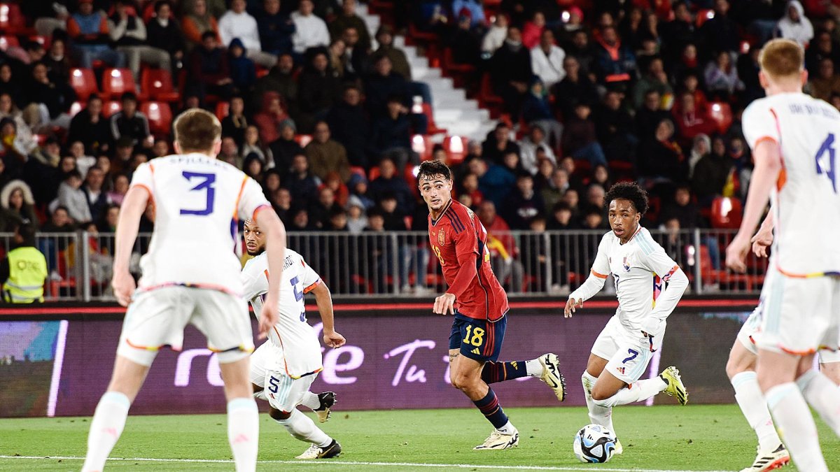 Marc Pubill se lo pasó en grande en el Mediterráneo jugando con España Sub-21.