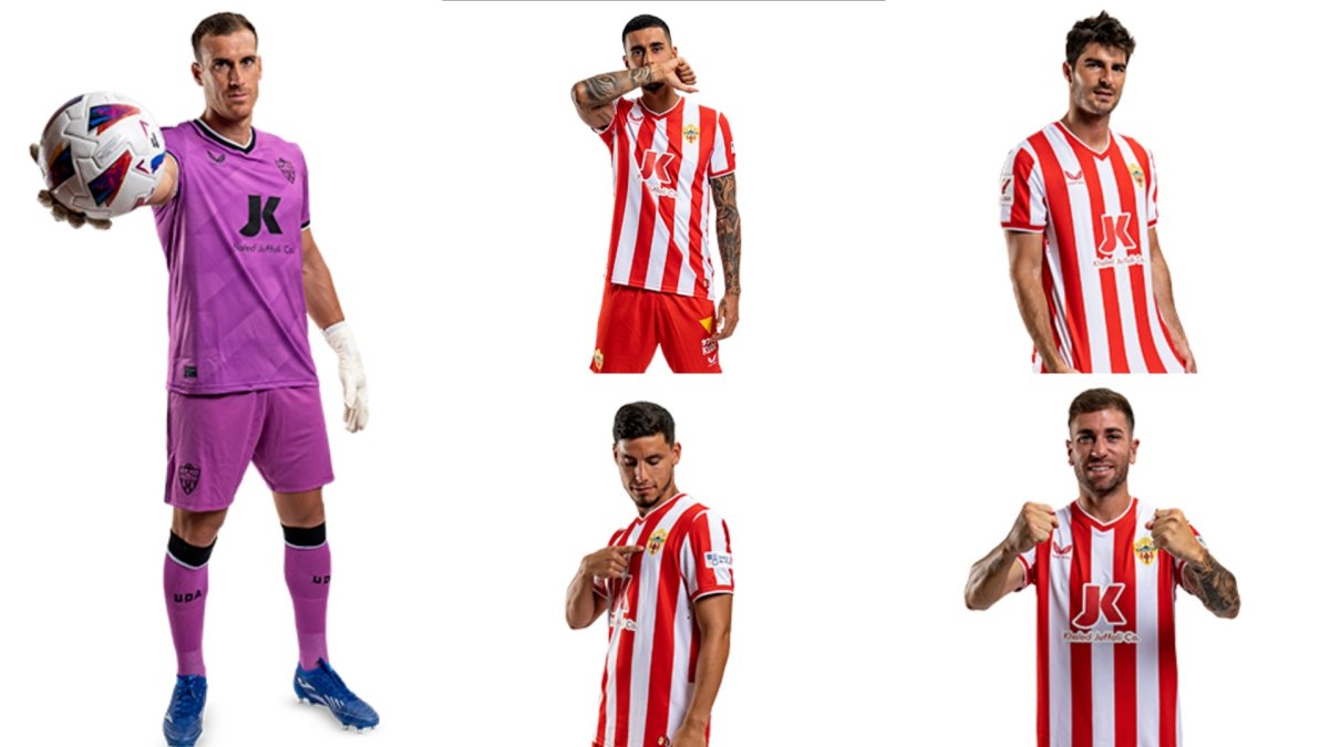 Fernando, Chumi, Embarba, Robertone y Melero son los cinco capitanes del equipo rojiblanco.