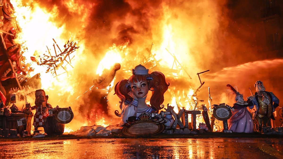 Fallas de Valencia en una imagen de archivo.