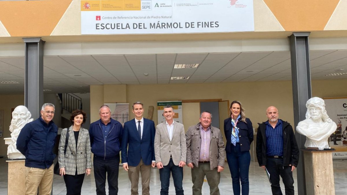 Escuela del Mármol, Universidad de Almería y Mancomunidad se unen para el desarrollo de la piedra natural.