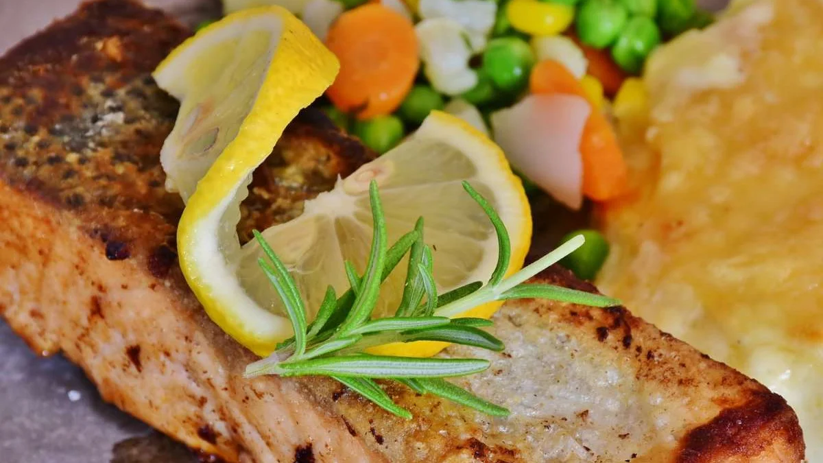 Pescado a la plancha.