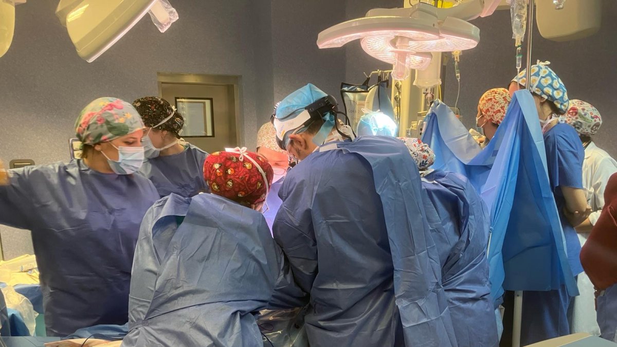 Imagen facilitada por el Hospital Universitario Torrecárdenas.