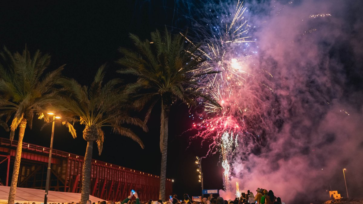 Imagen del último día de la undécima edición de 'Fallers pel Món' en Almería.