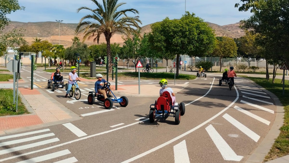 Las instalaciones del parque, del que solo hay tres de este tipo homolagados por la DGT en España.