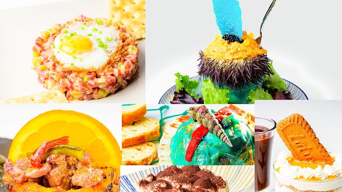 Algunas propuestas de tapa de los diferentes restaurantes en la Ruta de la Tapa garruchera.