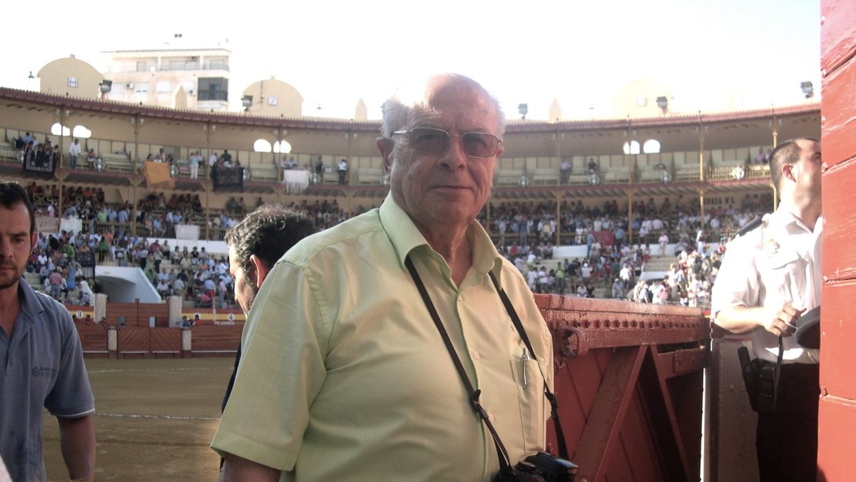 Fernando Díaz, en la Plaza de Toros de Almería.