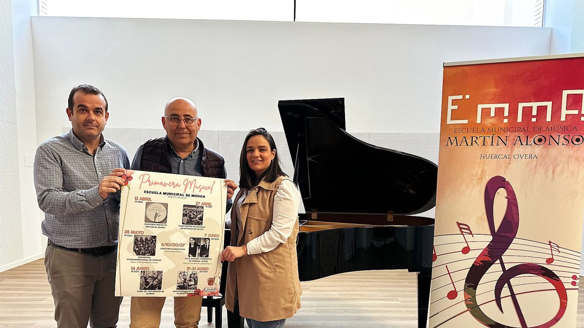 Huércal-Overa presenta su programación musical para primavera.