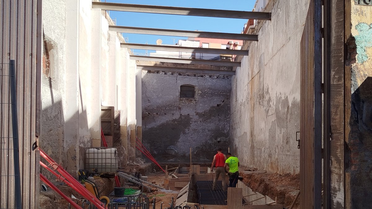 Foto actual del interior del Cine Katiuska