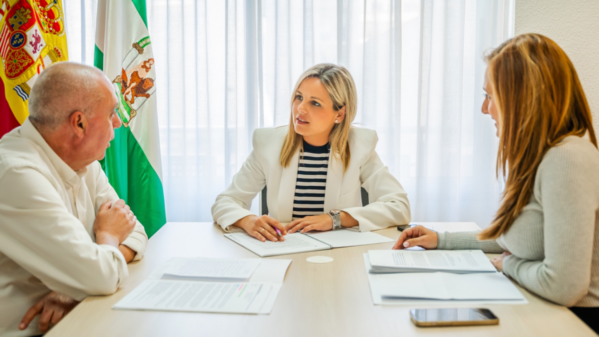 Un momento de la reunión sobre las ayudas.