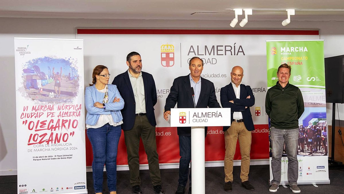 La presentación de la Marcha Nórdica