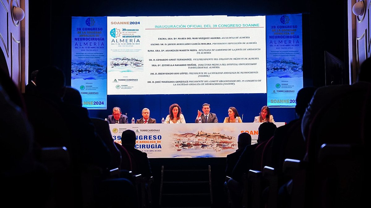 Mesa inaugural del 39 Congreso SOANNE.