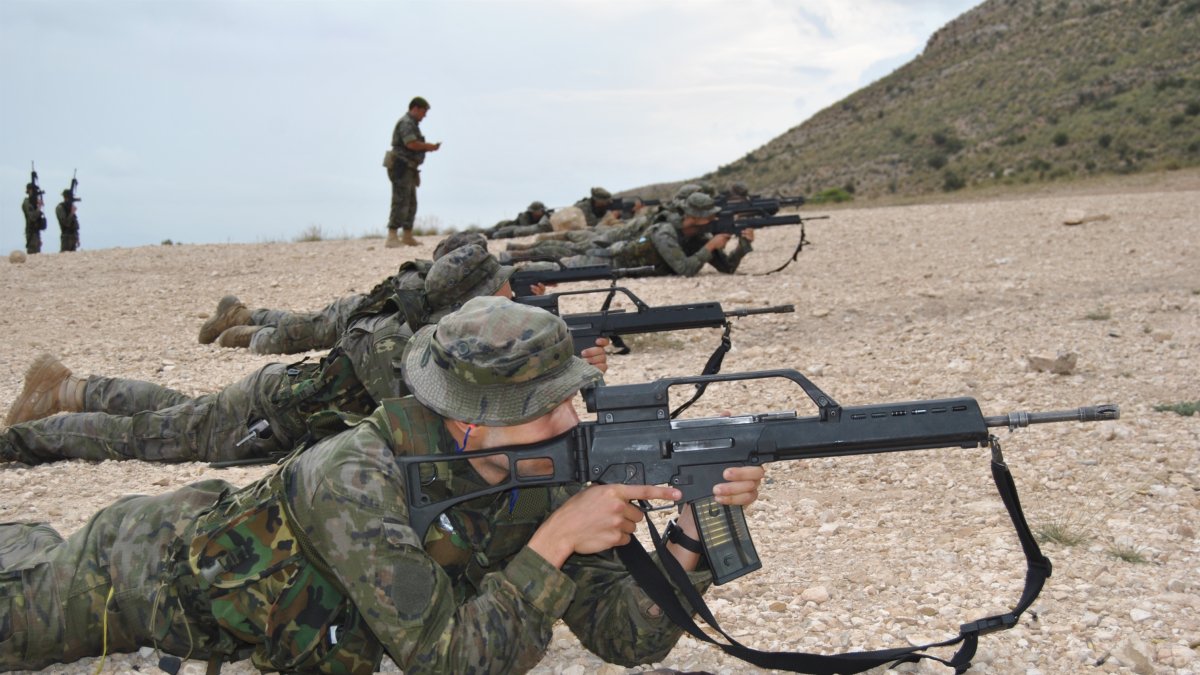 Imagen de archivo del Curso de Aptitud Básica en Unidades de Operaciones Especiales (CABOE) para tropa del Ejército