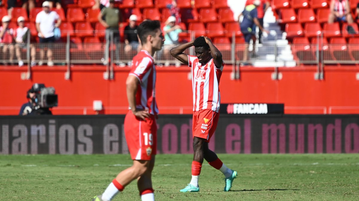 Arribas y Baba en el Almería (3-3) Granada.