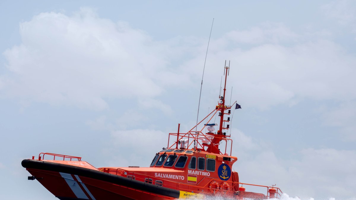 Imagen de una embarcación de intervención rápida de Salvamento Marítimo.