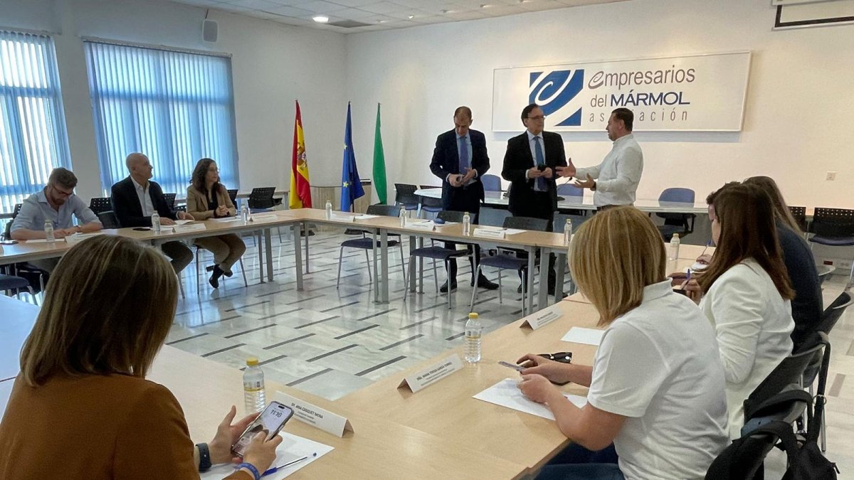 Reunión mantenida este miércoles en Macael.