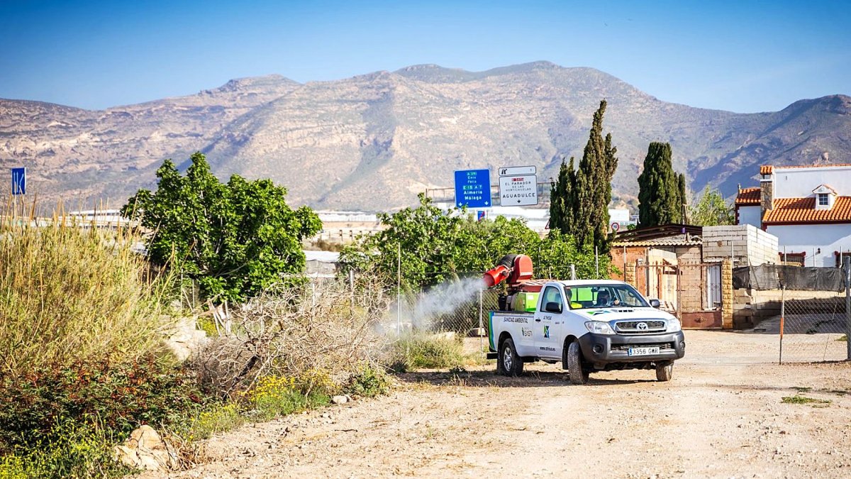 Fumigación en Roquetas de Mar.