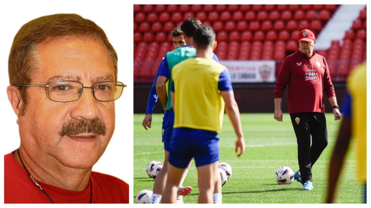 Miguel del Pino analiza al Almería de Pepe Mel.