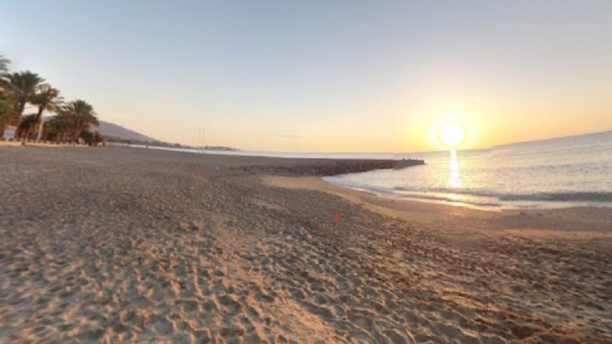 Playa de El Playazo, en Vera. Foto: 112 / Junta de Andalucía.