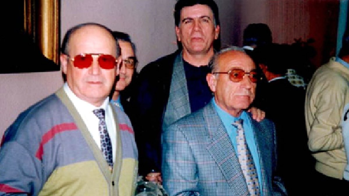José Antonio Segura con Máximo Hernández y Olmedo.