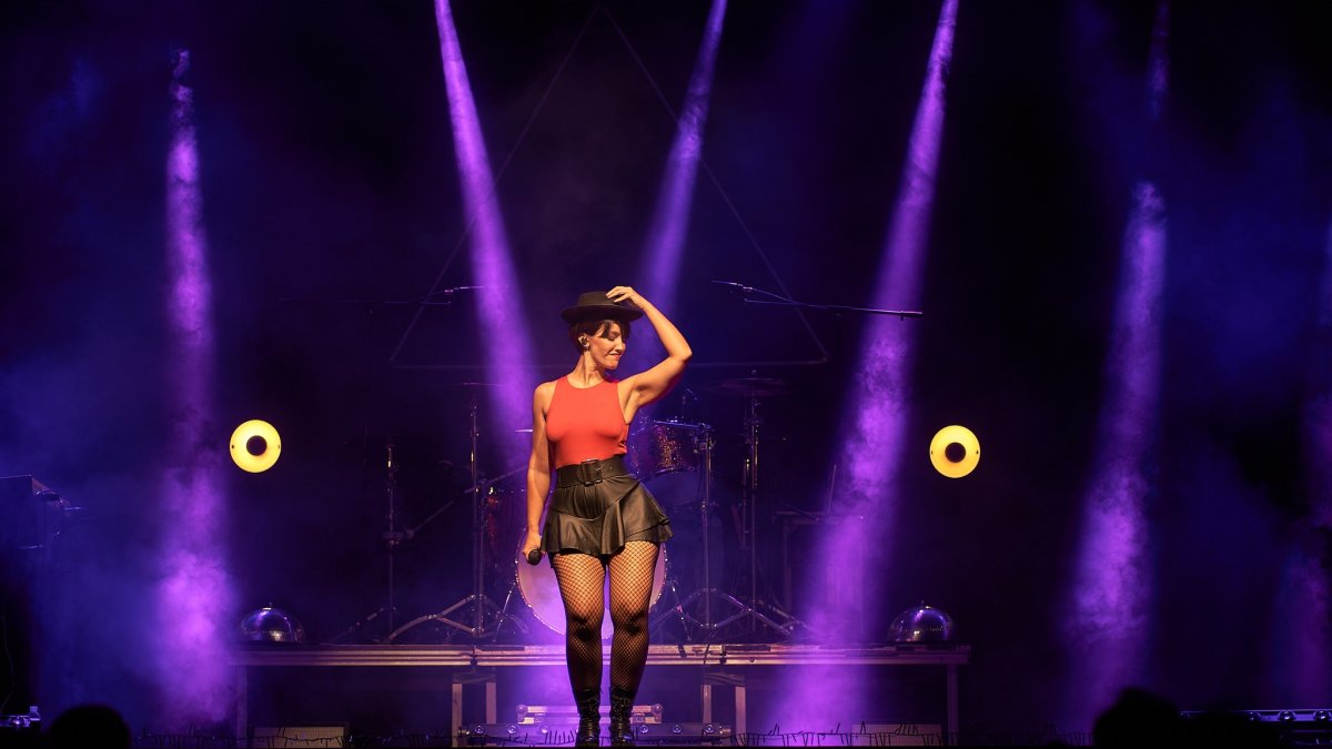 Un momento del espectáculo.