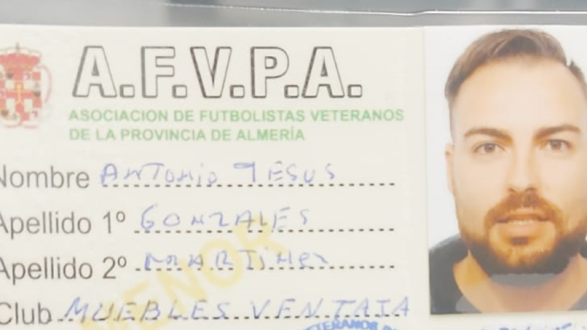 La ficha del jugador del Muebles Ventaja.