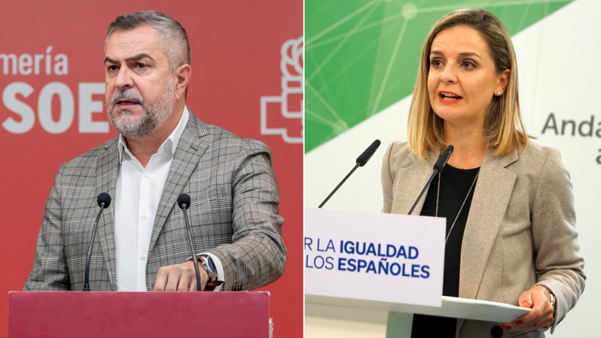 Juan Antonio Lorenzo (PSOE) y Maribel Sánchez Torregrosa (PP).