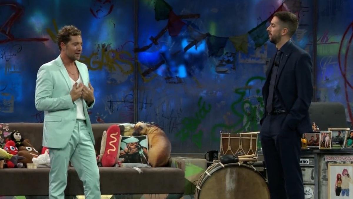 Bisbal durante su paso por La Resistencia en mayo de 2023.