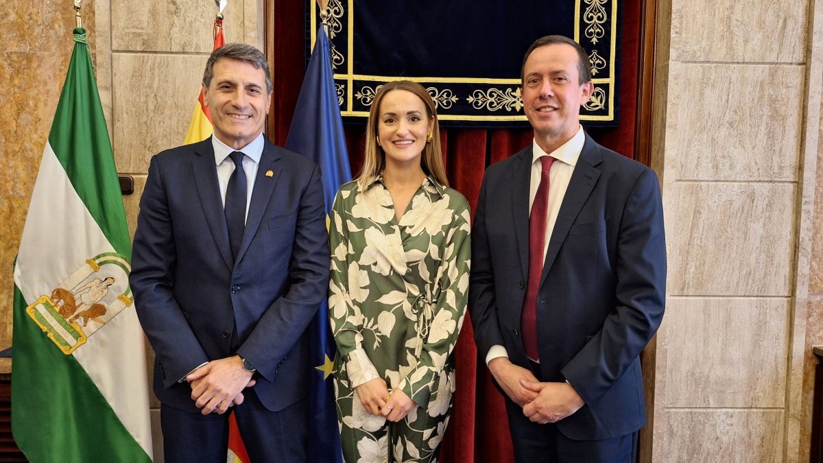 Pedro Fernández, Loly Cruz y José María Martín.