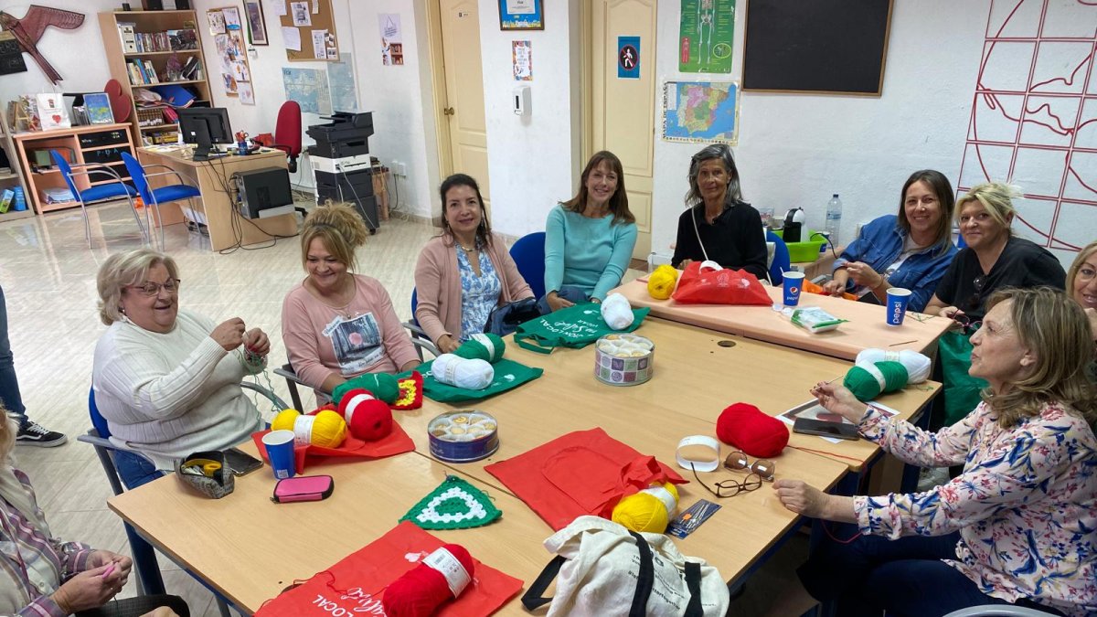 La primera sesión de Ganchilleando.