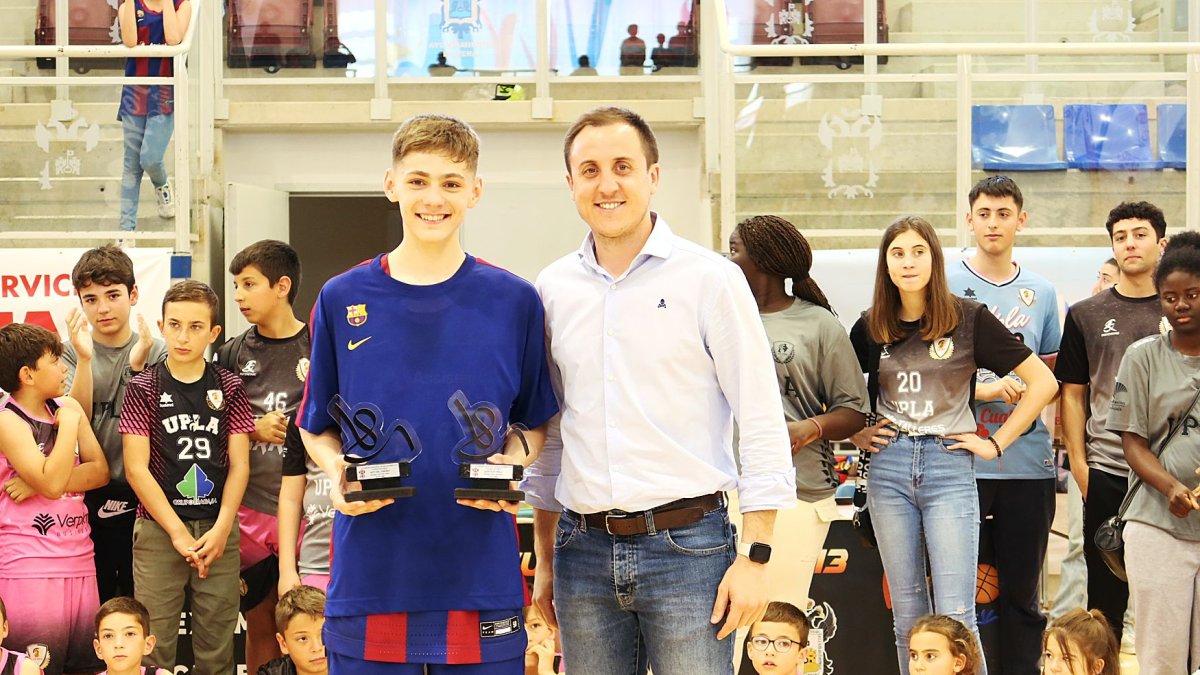 El MVP del torneo Kristian Marinson