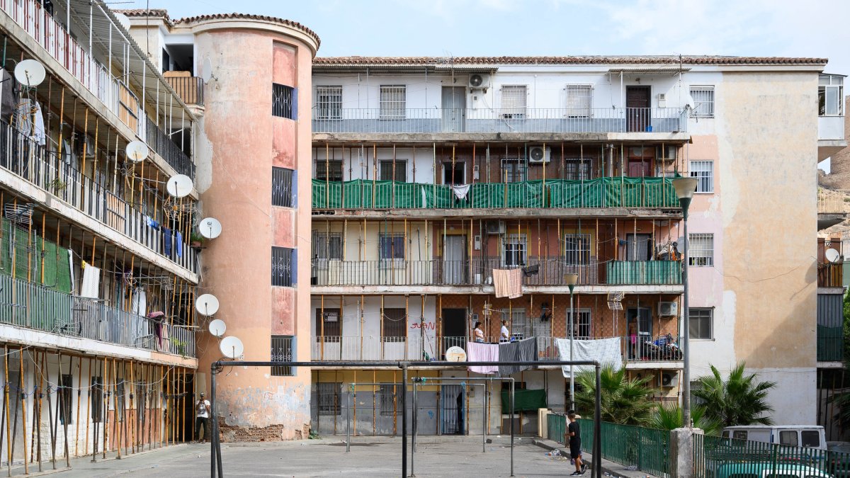 Interior del edificio de El Patio de Pescadería