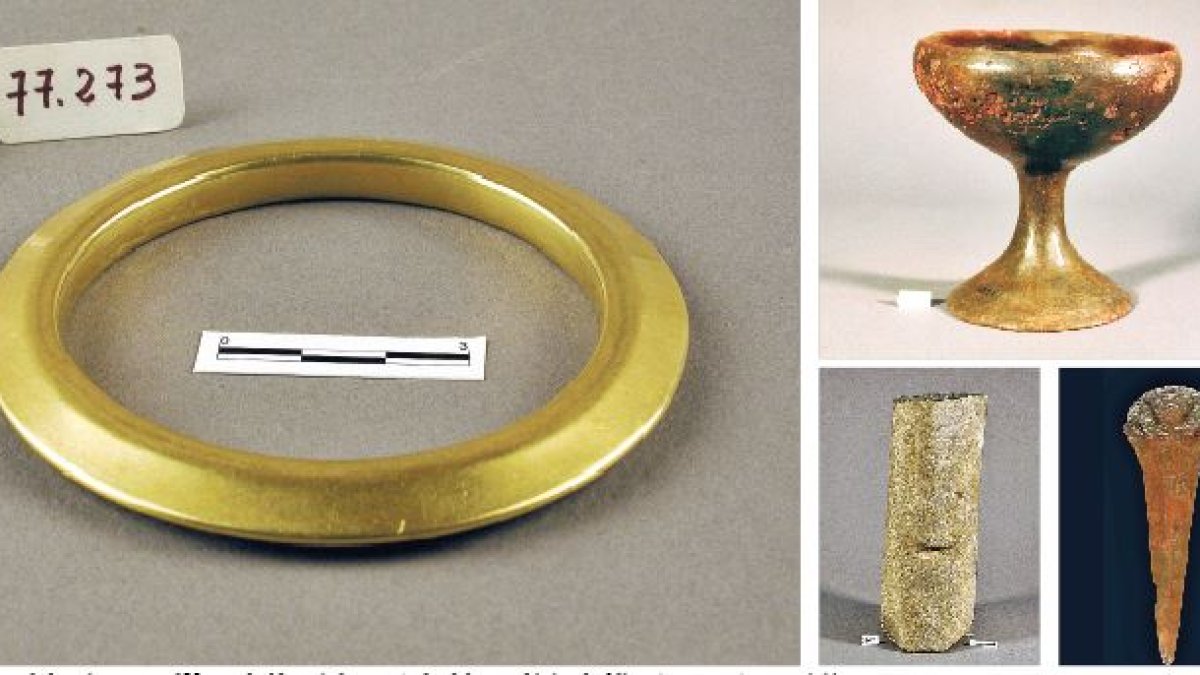 Estas son algunas de las piezas que el Museo de Almería ha prestado al Arqueológico de Alicante para esta exposición