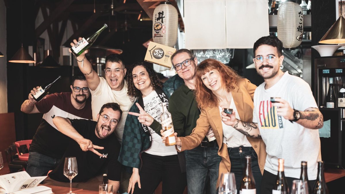 Clases y catas de sake impartidas por Elvira Aldaz.