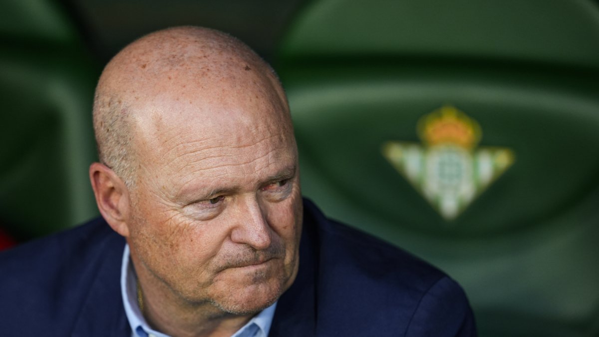 Pepe Mel en el Benito Villamarín, donde se llevó todo el cariño de la afición del Real Betis.
