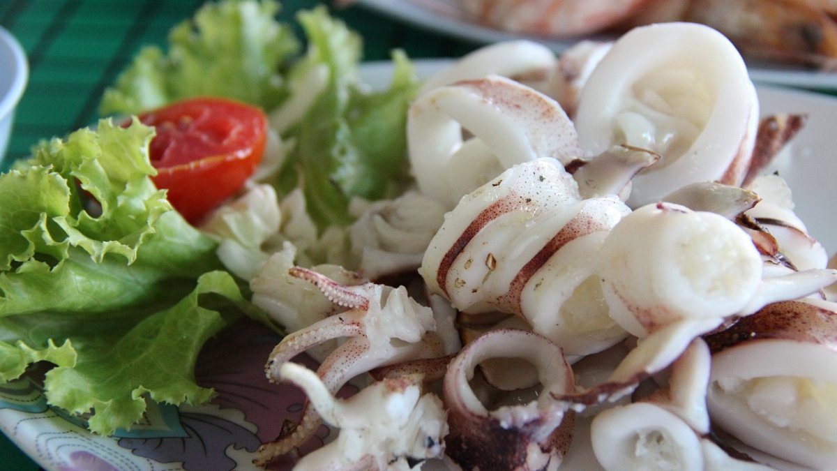 Calamares a la plancha en este miércoles.