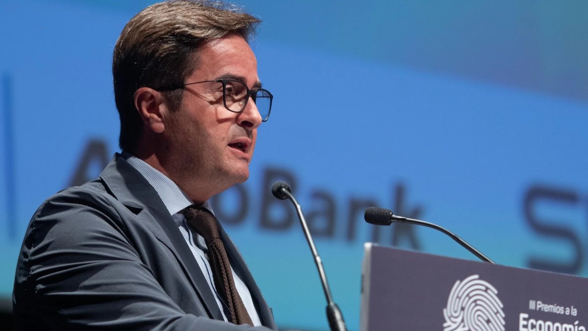 El alcalde de El Ejido en los premios de Economía Sostenible.