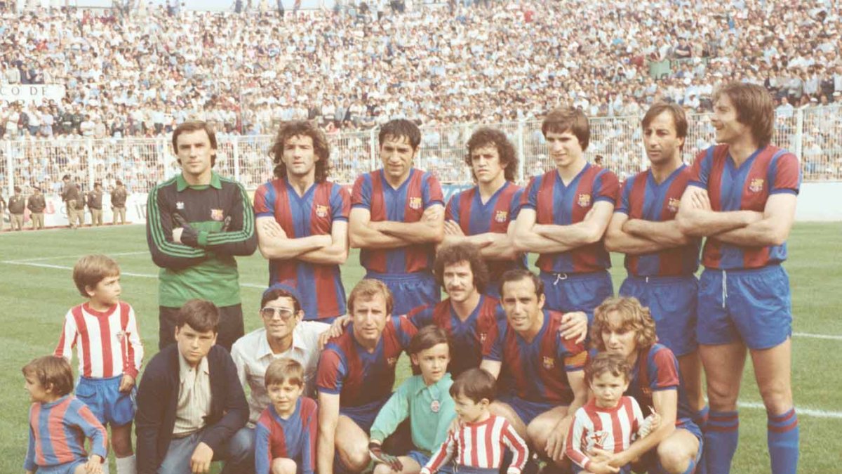 Este fue el primer Barça que vino a Almería.