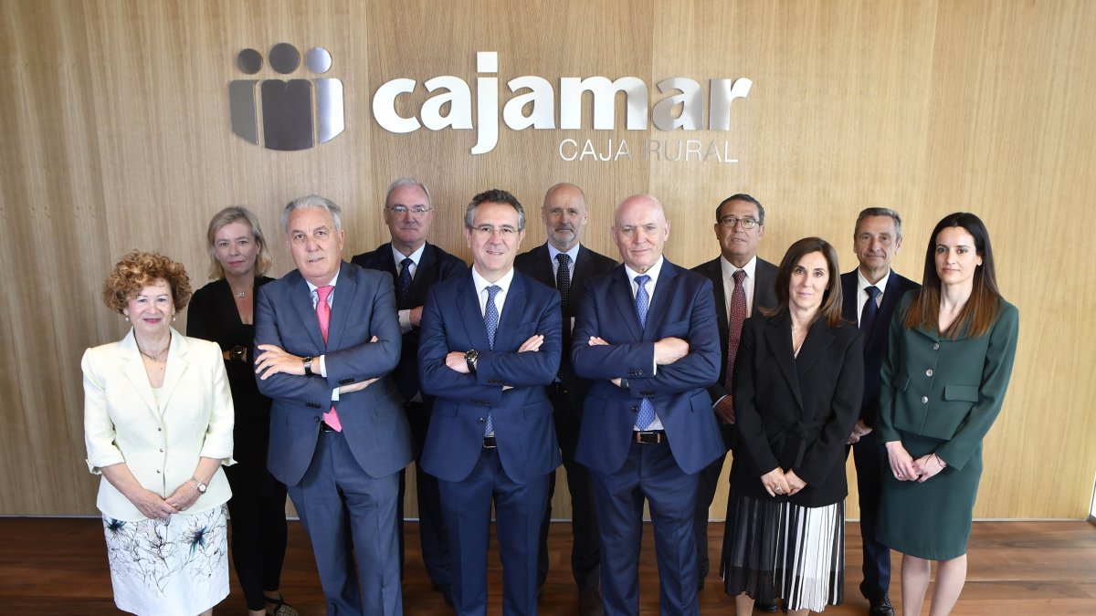 Componentes del nuevo Consejo Rector de Cajamar.