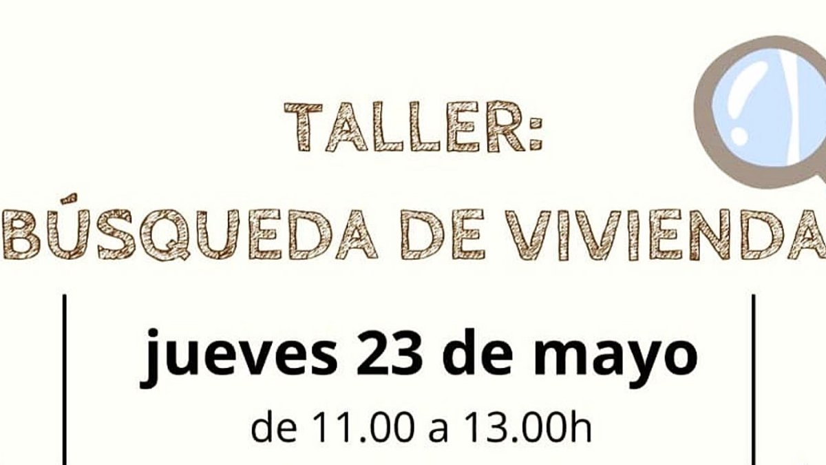 Recorte del cartel de la actividad.