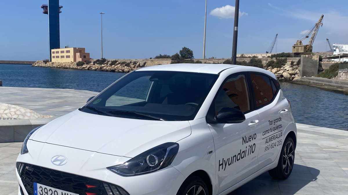 Hyundai i10 con el acabado deportivo N-Line