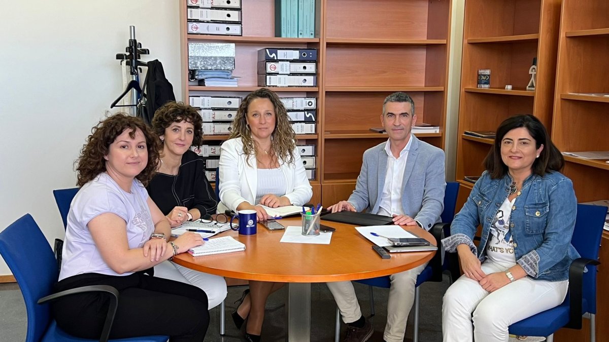 Reunión de la delegada de Justicia con la Universidad de Almería.
