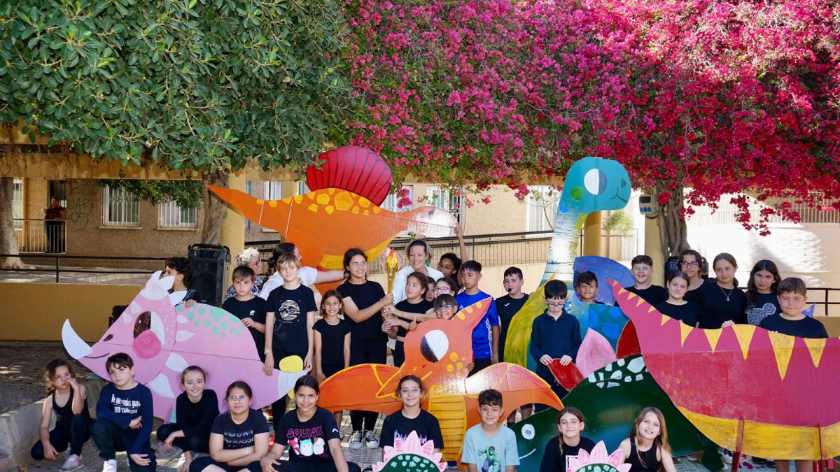 Los participantes en una de las actividades.