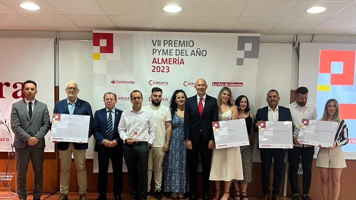 Entrega de los Premios Pyme provinciales de 2023, de la VII edición.