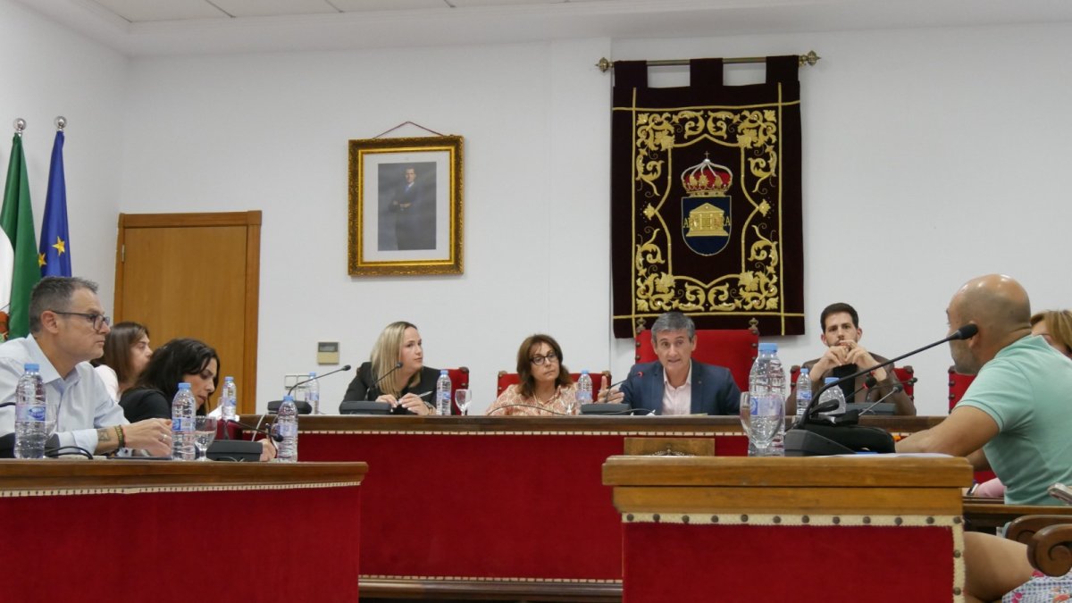 Imagen de la sesión plenaria celebrada en Adra.