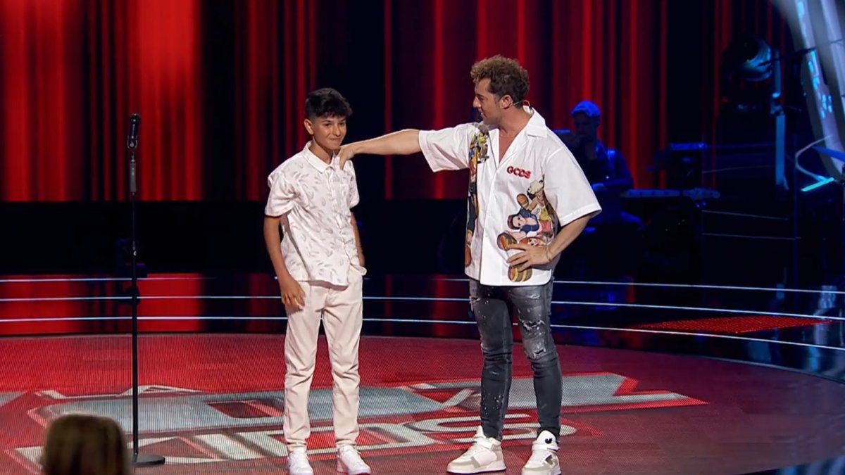 Juan Alonso, el almeriense de 13 años que ha pasado las audiciones a ciegas del programa de La Voz Kids.